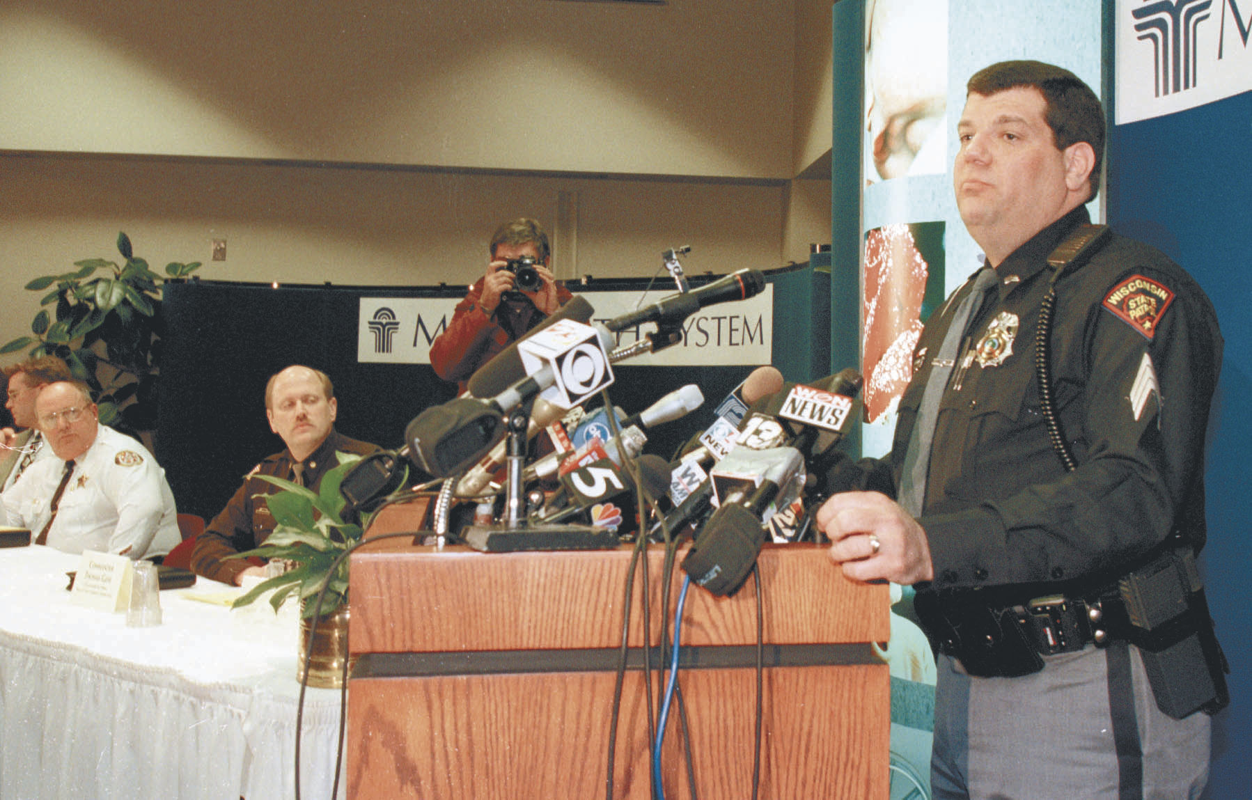 Accident press conference